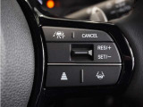 ◆アダプティブクルーズコントロール◆予め設定した車速内でクルマが自動的に加減速。前走車との適切な車間距離を維持しながら追従走行します。【LKAS】車線維持支援システムでステアリング操作を支援。