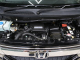 【エンジンルーム】Hondaならではの走り、i-VTECエンジン!街中や坂道での加速や高速道路での力強さが特徴です♪