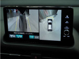 ◆マルチビューカメラシステム◆運転席から見づらい前後左右を、ナビ画面の映像で確認。見通しの悪い交差点や狭い道でのすれ違い、駐車などをサポートします。