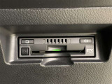 ETC車載器付きです。高速道路の料金所もスムーズに通過できます。