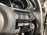 追従型クルーズコントロール付!高速道路走行時にアクセルやブレーキを操作することなく、前方車との車間距離を保つよう自動で車速をコントロールします。全車速追従機能は時速0キロから高速域までカバー!