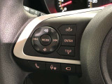 【ステアリングスイッチ】左です。ハンドルから手を離さず、運転に集中したまま手元でオーディオ操作等ができます。