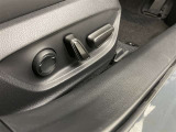 パワーシート搭載。微妙な調整が手軽にでき、ピッタリのポジションで運転することが可能です。