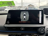 Viewボタンを押せば車両周辺360度をディスプレイオーディオに移すことができます!