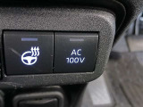 非常時やキャンプなどに役立つAC100Vコンセント付きです。