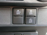 運転席廻りのスイッチ類