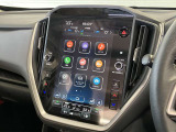 大型かつ高精細のディスプレイにナビをはじめ、車両やエアコンの設定、SUBARU STARLINK、ラジオやTVなど様々な機能を内蔵しています!音楽はUSBまたはBT接続したオーディオプレーヤーなどを再生可能です!!
