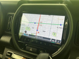 周辺の道路や施設が画面いっぱいに表示され、現在地周辺を確認しやすい地図画面です。走行前のルート確認や、目的地までの道順を調べる際にも役立ちます。