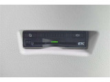 ETC車載器付きです。高速道路の料金所もスムーズに通過できます。