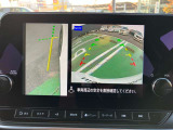 ◆アラウンドビューモニターは目視しにくい車の左下も映像で確認できるので安心です☆
