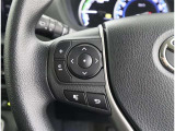 メーター内パネルのコントローラーです。燃費情報などさまざまなデータが見れますよ。