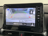 バックカメラで駐車時の死角も確認できます!