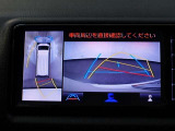 パノラミックビューモニター付きで、車両の周囲を確認することができるので安心できますね♪