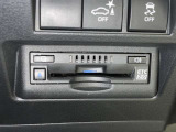ETC車載器付きです。高速道路の料金所もスムーズに通過できます。