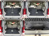☆リヤシートを片側だけ倒して長い荷物を積み込む事も出来ます!