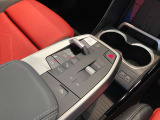 シフトレバーはトグルスイッチ式。走行時に使用する機能はシフトレバー周辺に纏められています。