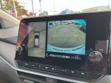アラウンドビューモニター☆クルマを真上から見下ろしているかのような映像で駐車をサポートします☆