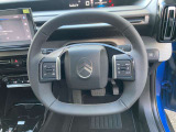 小径ハンドルで運転楽々