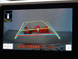 バックガイドモニターを装備しています、車庫入れもラクラクです。