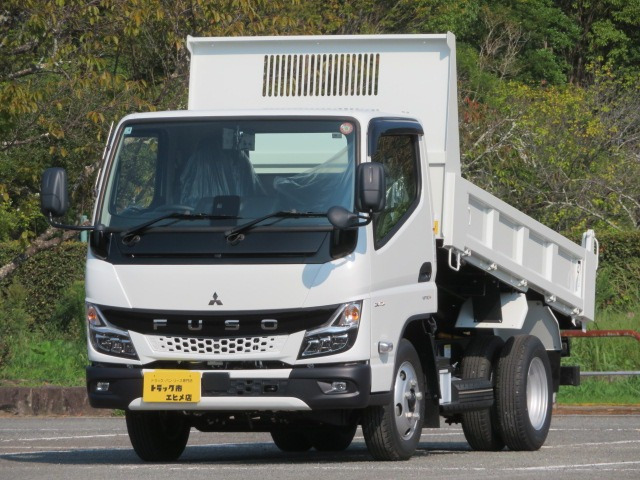 キャンター ダンプ 3t 全低床 強化ダンプ