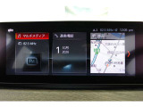 クルマの頭脳ともいえる、管理システム、iDrive。ナビだけではなく、オーディオ操作や車両情報の表示などをコントロールできます。便利さと安全性の向上にも繋がっています。