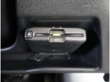 ETC車載器付きです。高速道路の料金所もスムーズに通過できます。