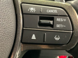 クルーズコントロールを装備しています。高速道路などで一定の速度で走ってくれるので運転が楽ですよ!速度を設定できますので、スピードの出しすぎにも注意できます。