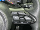 クルーズコントロール機能が付いています。 速度を設定するとアクセルを踏まなくても一定の速度で走ることができます。  高速道路ではとても便利な装置なんです。