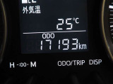現在の走行距離です。