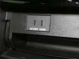 ノートパソコンなど家庭用電源の電化製品が100Wまで使用できます。