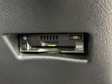 ETC車載器付きです。高速道路の料金所もスムーズに通過できます。