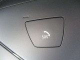 SOSコール装備です。緊急時は遠慮なく押してください。BMWメーカーエマージェンシーに直結致します。