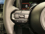 ステアリングスイッチ装備!運転しながら手元でオーディオの操作などができます。