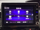 ドライブの必需品。見やすい・使いやすいHonda純正のメモリーナビを搭載しています。