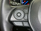 ステアリングスイッチ装備!運転しながら手元でオーディオの操作などができます。