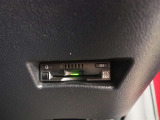 ETC車載器付きです。高速道路の料金所もスムーズに通過できます。