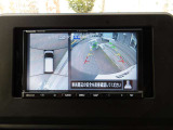 360度アラウンドビューモニター&バックカメラで駐車が苦手な方でも安心です♪