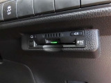 ETC車載器付きです。高速道路の料金所もスムーズに通過できます。