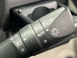 AUTOの位置にセットしておくと、暗くなったら自動でライトの点灯をサポートしてくれます!高速道路でのトンネル通過時など便利です!