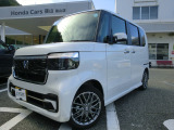 N-BOX カスタム・ターボ入庫しました!オーディオレス車です。ホンダセンシング、15インチAW!装着です。