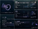 より細かくアレンジできる音響設定。お好みの仕様でお楽しみください。