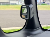 ピタ駐ミラー:死角となる左ミラーの前と下を運転席から見れます♪
