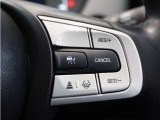 ◆アダプティブクルーズコントロール◆予め設定した車速内でクルマが自動的に加減速。前走車との適切な車間距離を維持しながら追従走行します。【LKAS】車線維持支援システムでステアリング操作を支援。