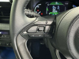ステアリングスイッチ装備!運転しながら手元でオーディオの操作などができます。