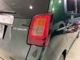 視認性がいいテールランプ。後続車にも存在をアピール。
