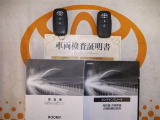 スマートキー付。取扱説明書とメンテナンスノートもあります☆品質評価シート付いてます!