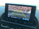 リアカメラがついているので、駐車や後進の際にとても便利です♪