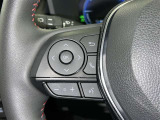 ステアリングスイッチ装備!運転しながら手元でオーディオの操作などができます。