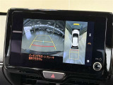 【バックモニター】 車庫入れの後方確認や、バックで駐車場に出入りの際等に後方を確認するのをお手伝いできます