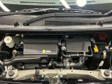 エンジンルームもクリーニング済みできれいですよ。日産の整備士がしっかりと丁寧に点検していますので安心してお乗りいただけます